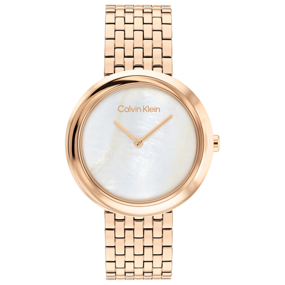 Relógio Calvin Klein Feminino Aço Rosé 25200322