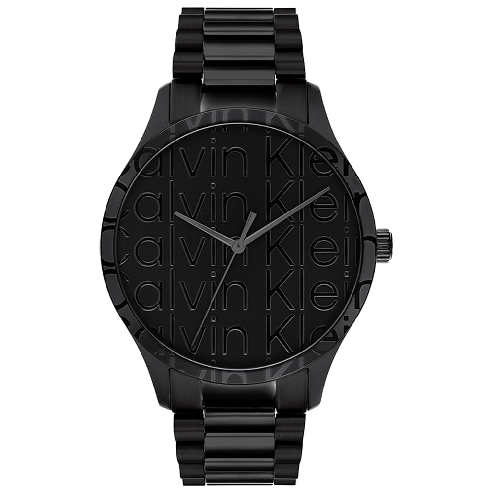 Relógio Calvin Klein Masculino Aço Preto 25200344