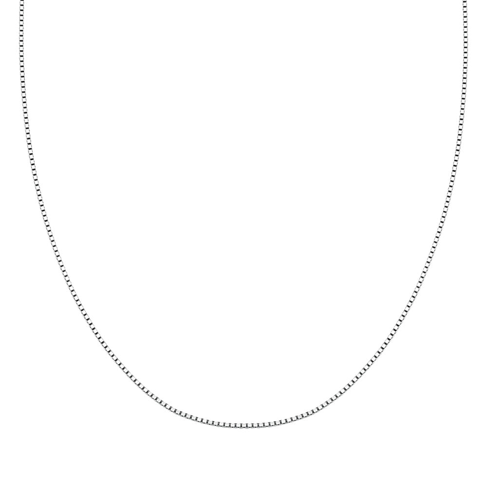 Corrente Veneziana em Ouro Branco 18k, 70cm