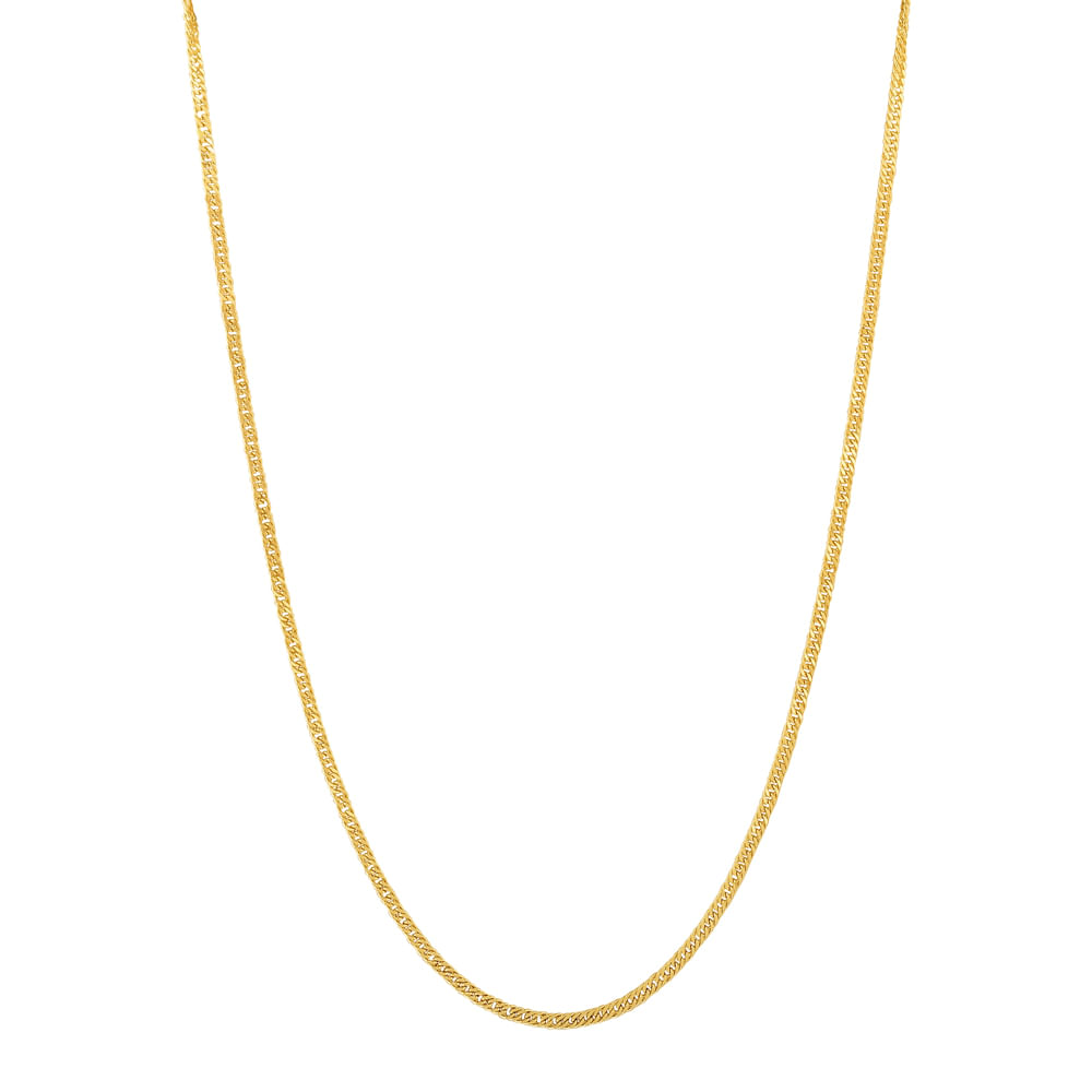 Corrente Espiga em Ouro Amarelo 18k, 50cm