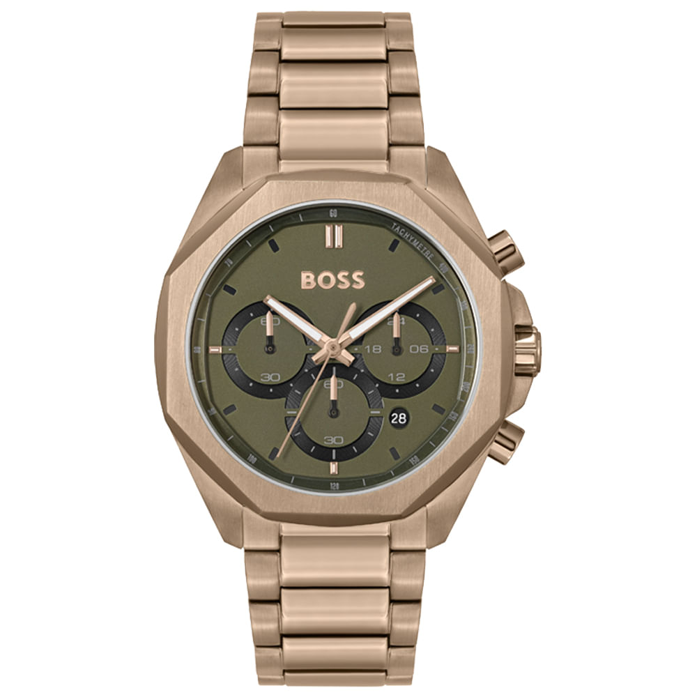 Relógio Boss Masculino Aço Bege 1514019