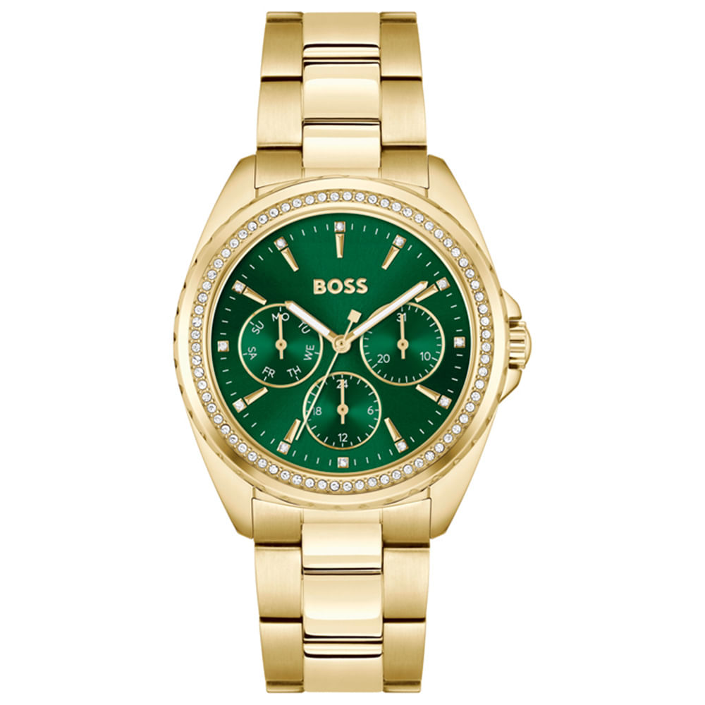 Relógio Boss Feminino Aço Dourado 1502714