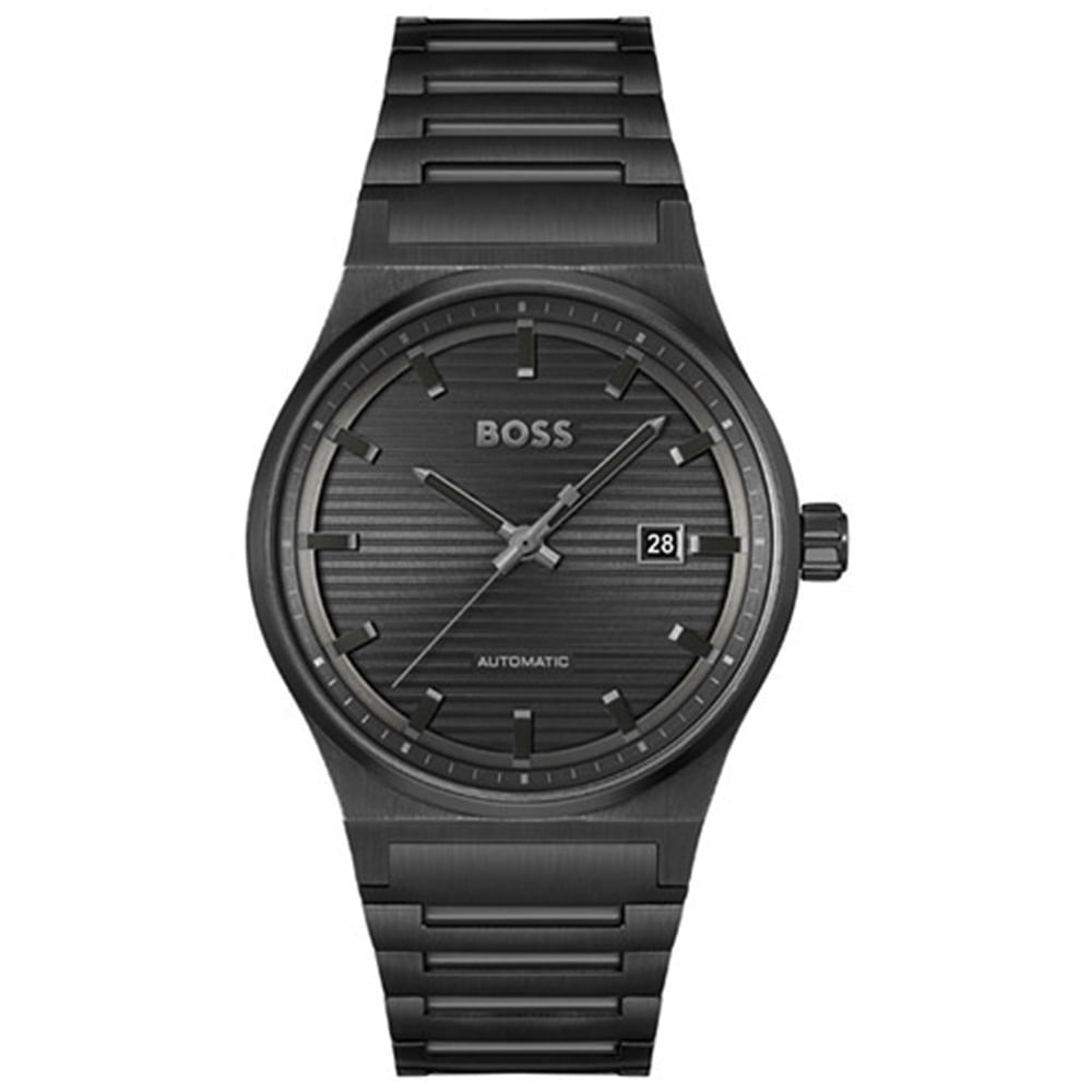 Relógio Boss Candor Automático Masculino Aço Preto 1514120