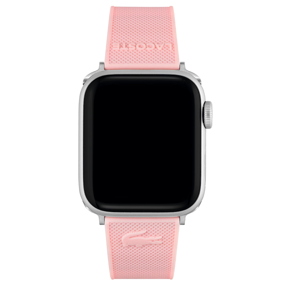 Pulseira Small Lacoste Borracha Rosa para Relógio Apple Watch® 2050007