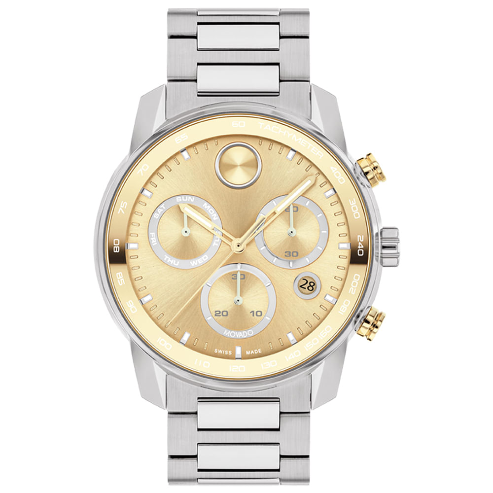 Relógio Movado Masculino Aço 3600907