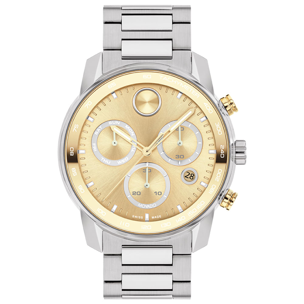 Relógio Movado Masculino Aço 3600907