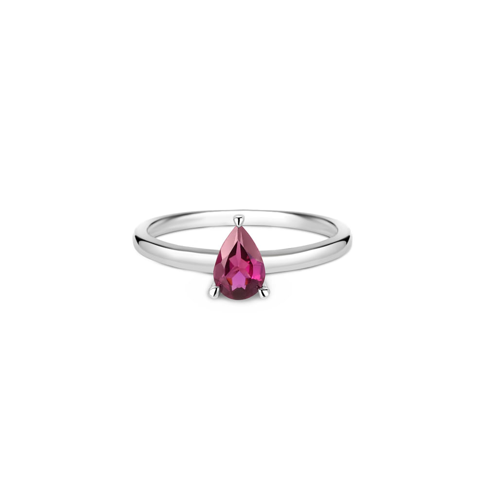 Anel Life Rodolita Rosa