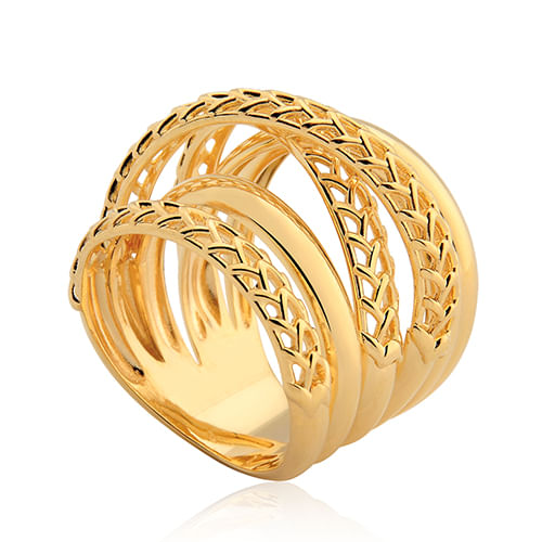 Anel Ouro Amarelo
