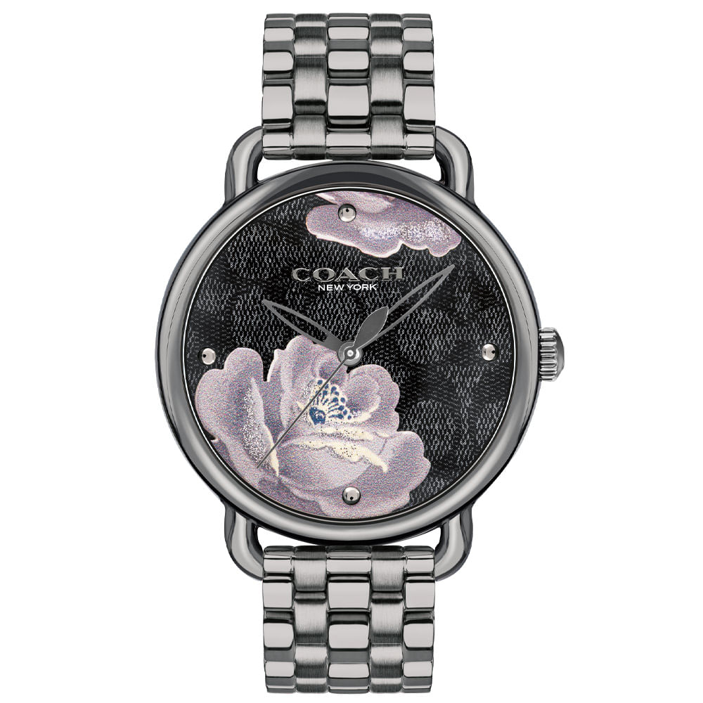 Relógio Coach Feminino Aço Cinza 14503165