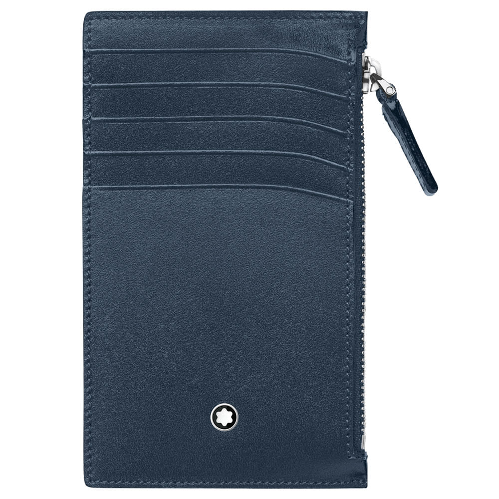 Porta-Cartões Montblanc Meisterstück Masculino Couro Azul – 118314