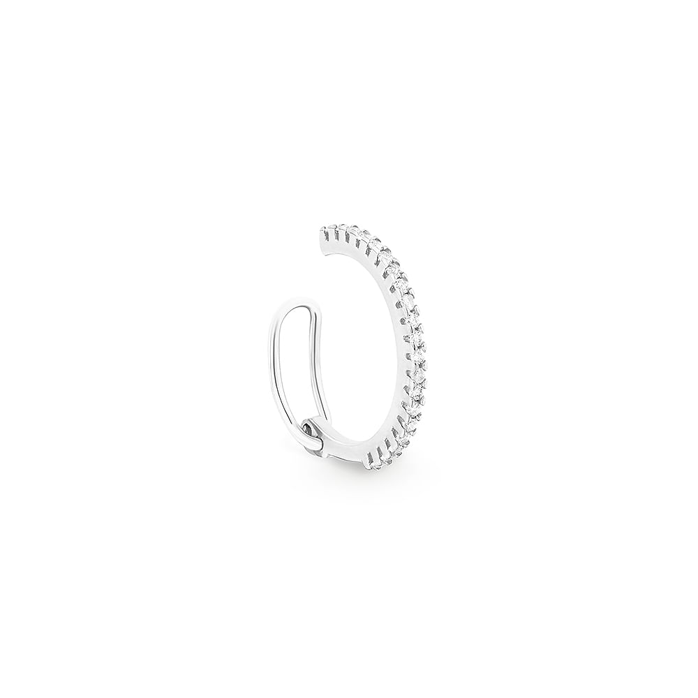 Piercing Vivara Trends em Ouro Branco 18k com Diamantes
