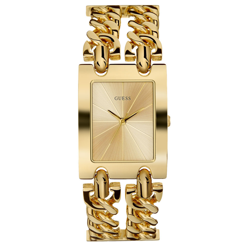 Relógio Guess Exchange Feminino Aço Dourado