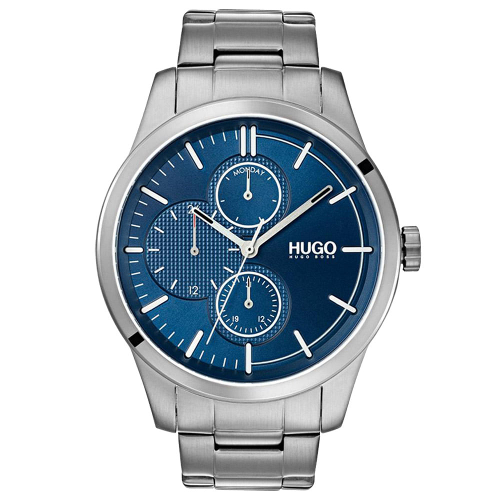 Relógio Hugo Masculino Aço 1530085
