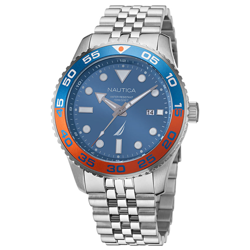 Relógio Nautica Pacific Beach Masculino Aço