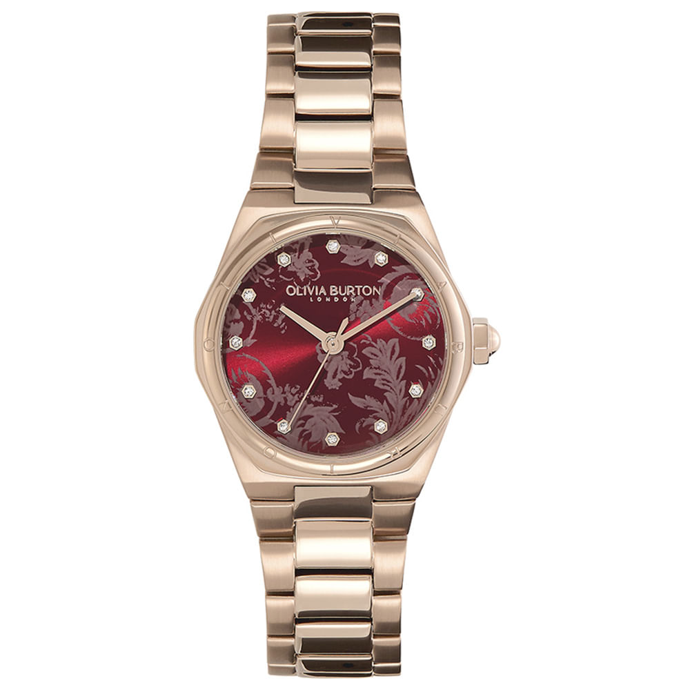 Relógio Olivia Burton Feminino Aço Rosé 24000106