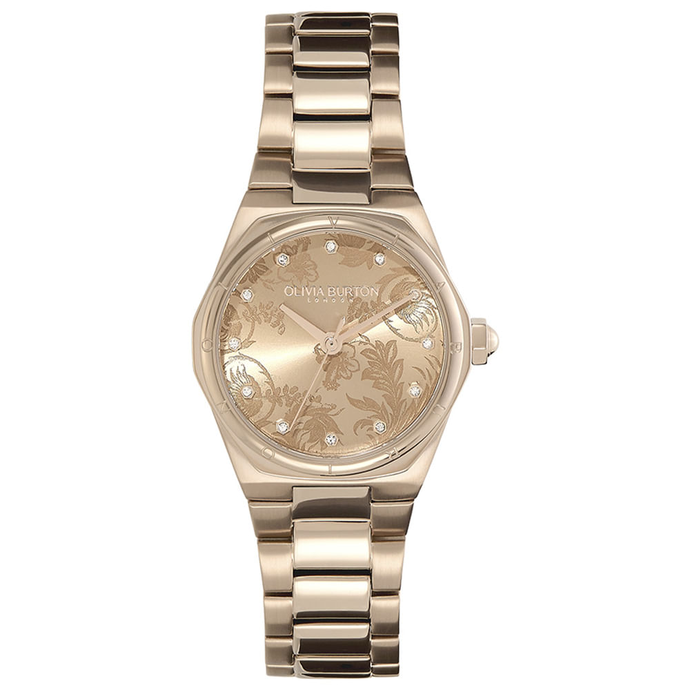 Relógio Olivia Burton Feminino Aço Rosé 24000110