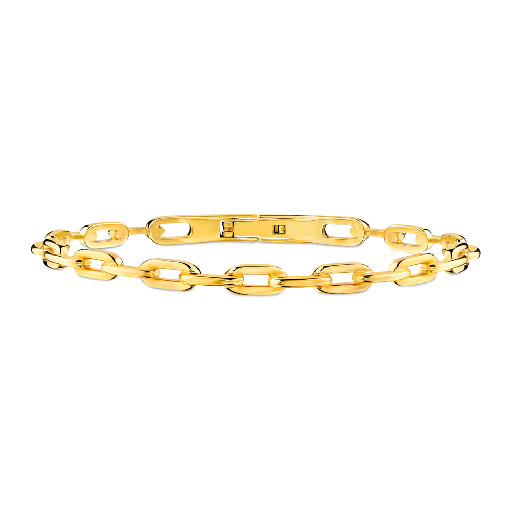 Pulseira Chains em Ouro Amarelo 18k