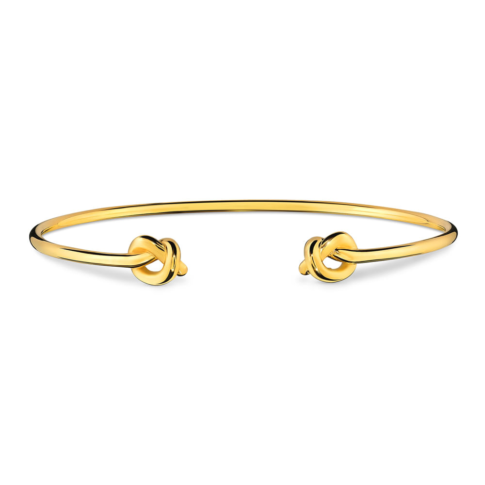 Pulseira Knot em Ouro Amarelo 18k