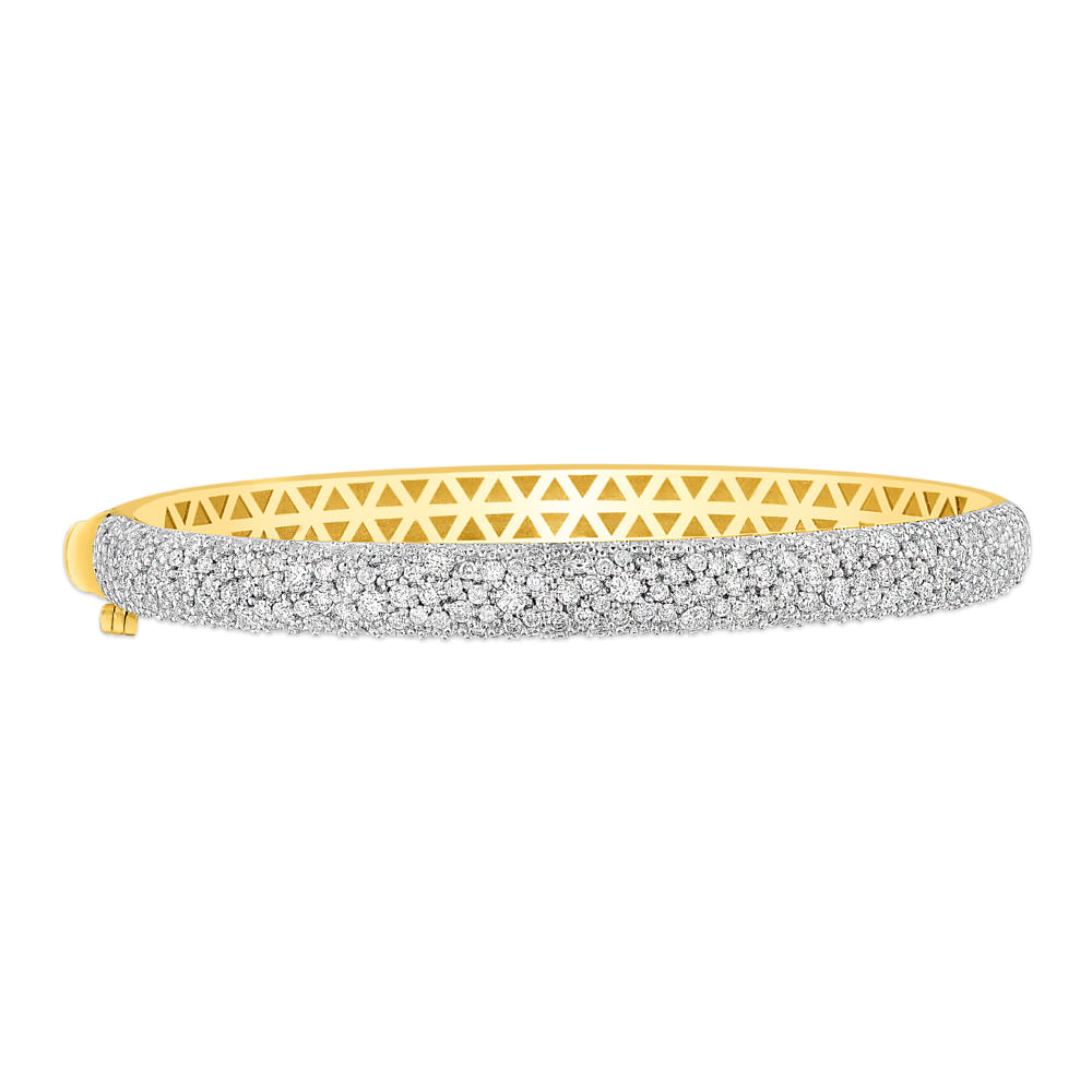 Pulseira Allure em Ouro Amarelo 18k com Diamantes