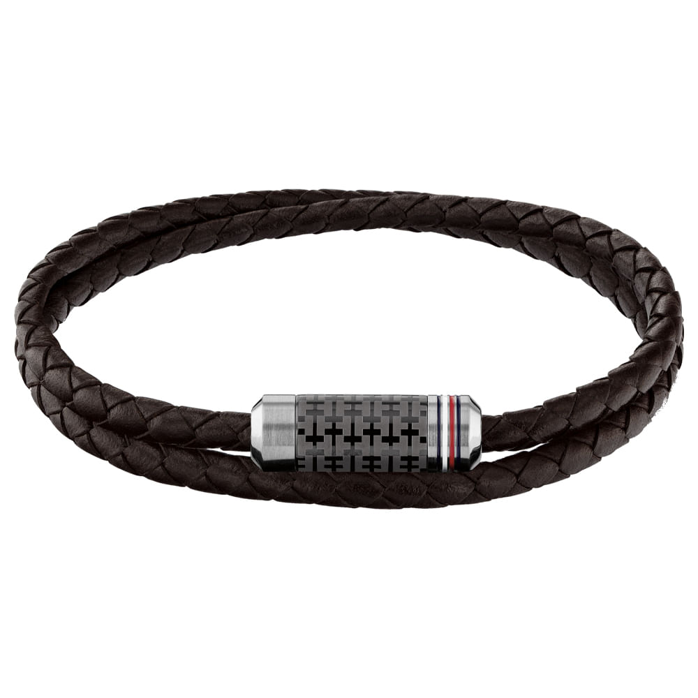 Pulseira Tommy Hilfiger Couro Marrom 2790325
