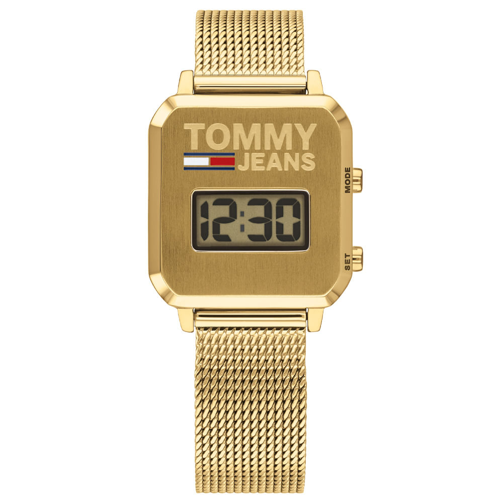 Relógio Tommy Jeans Feminino Aço Dourado 1782254