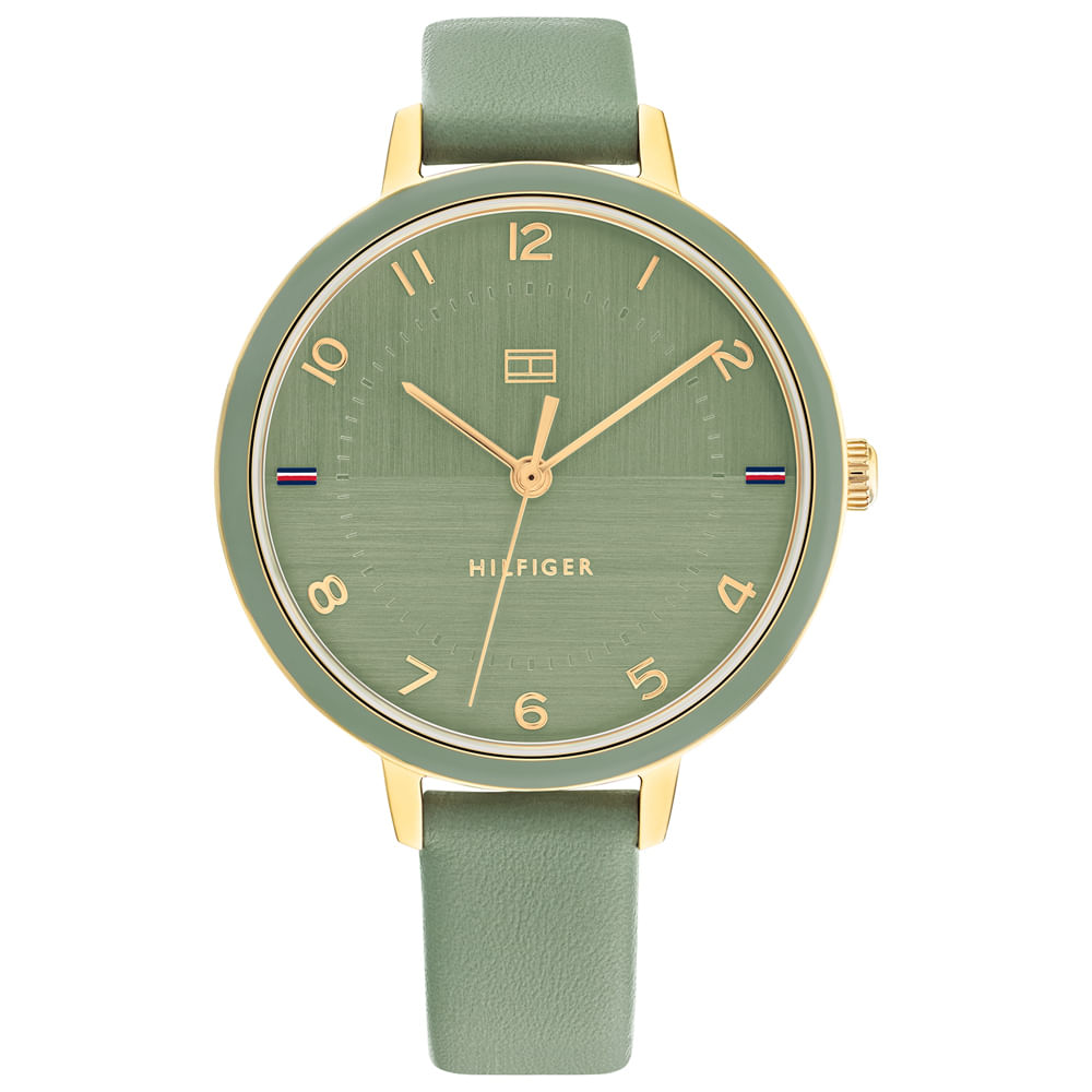 Relógio Tommy Hilfiger Feminino Couro Verde 1782583