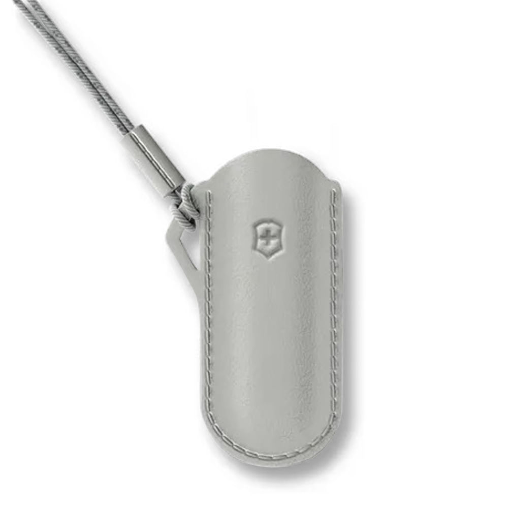 Bainha de Canivete Mystical Morning Victorinox Couro Preto