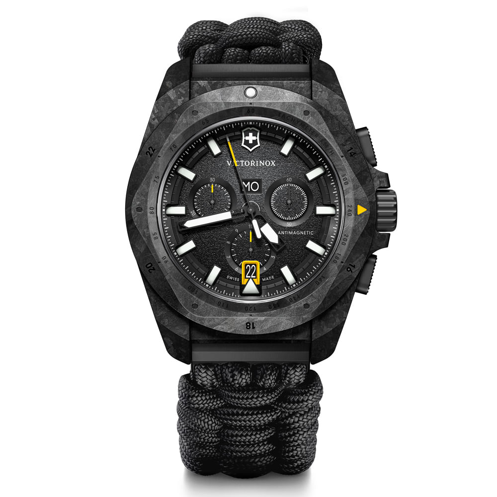 Relógio Victorinox Inox Masculino Paracord Preto 241989.1