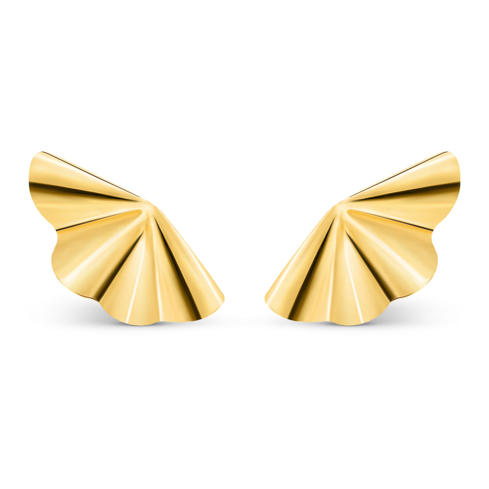 Brinco Alba em Ouro Amarelo 18k, 21mm