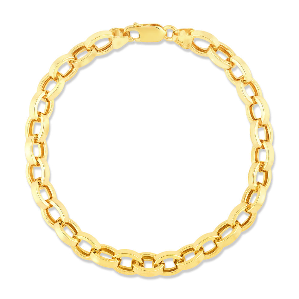 Pulseira Básica em Ouro Amarelo 18k