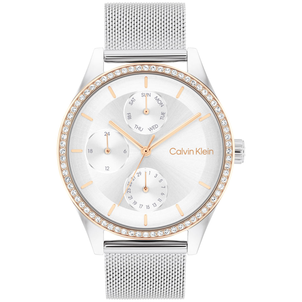 Relógio Calvin Klein Spark Feminino Prata - 25100010