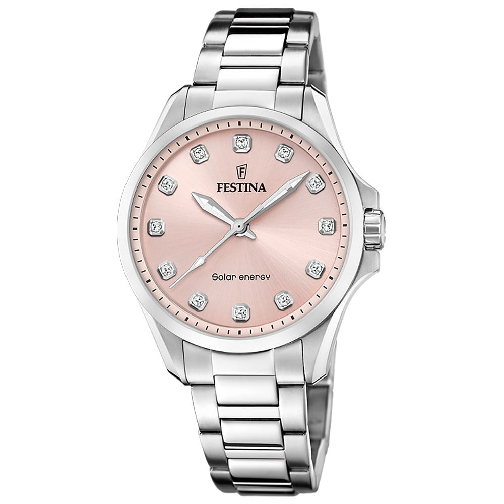 Relógio Festina Automático Feminino Rosa