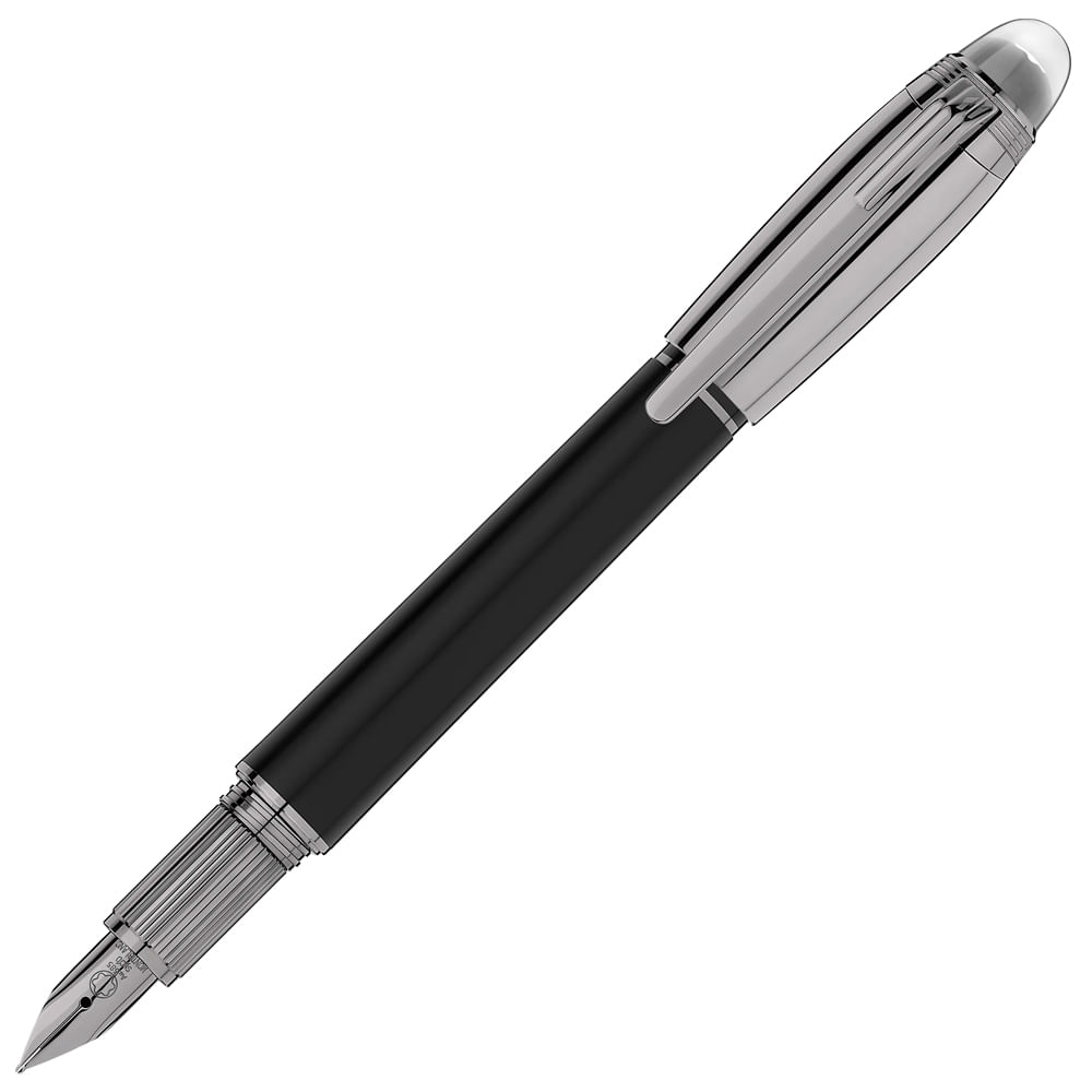 Caneta Montblanc Starwalker Preto Tinteiro 126364