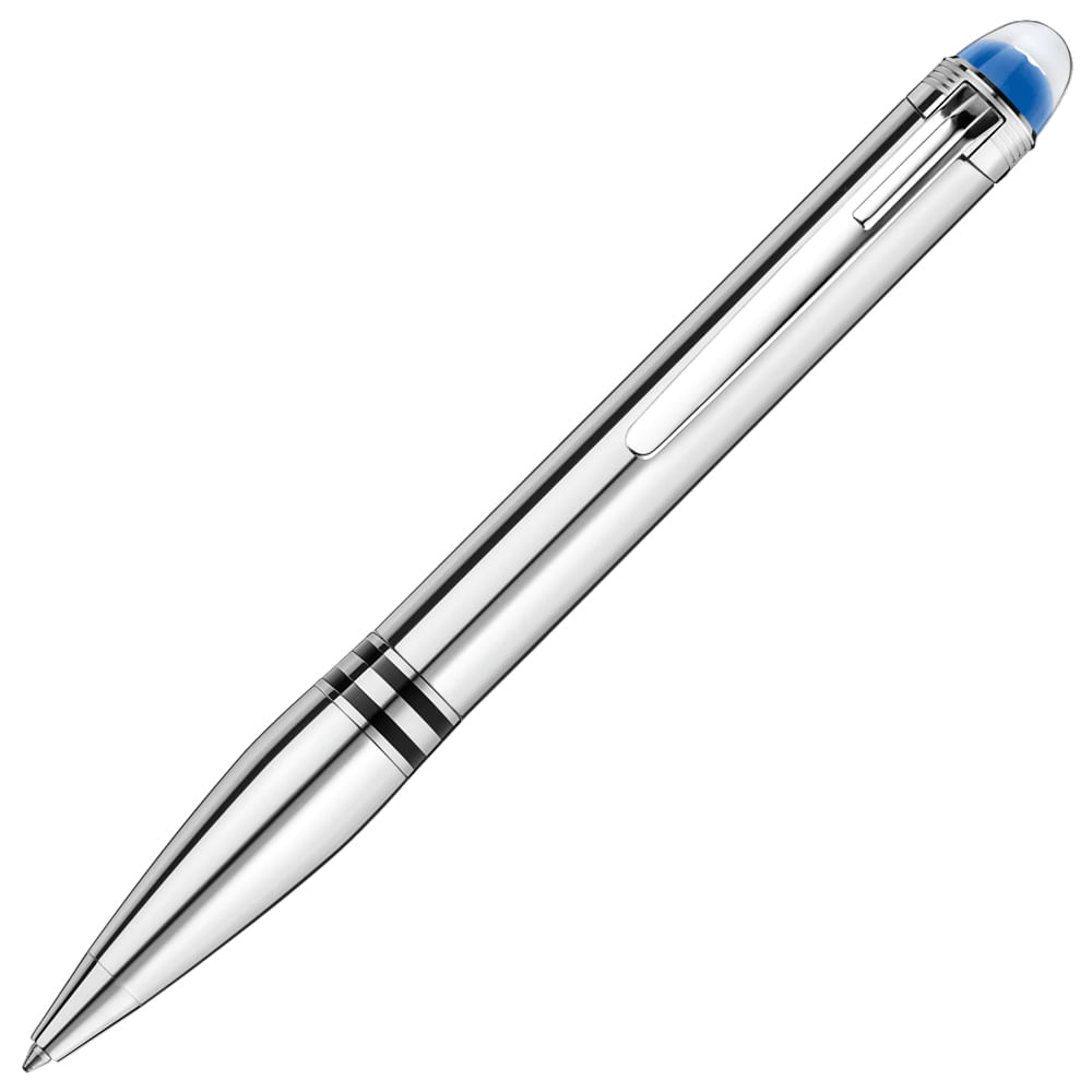 Caneta Montblanc Starwalker Prateado Esferográfica - 119854