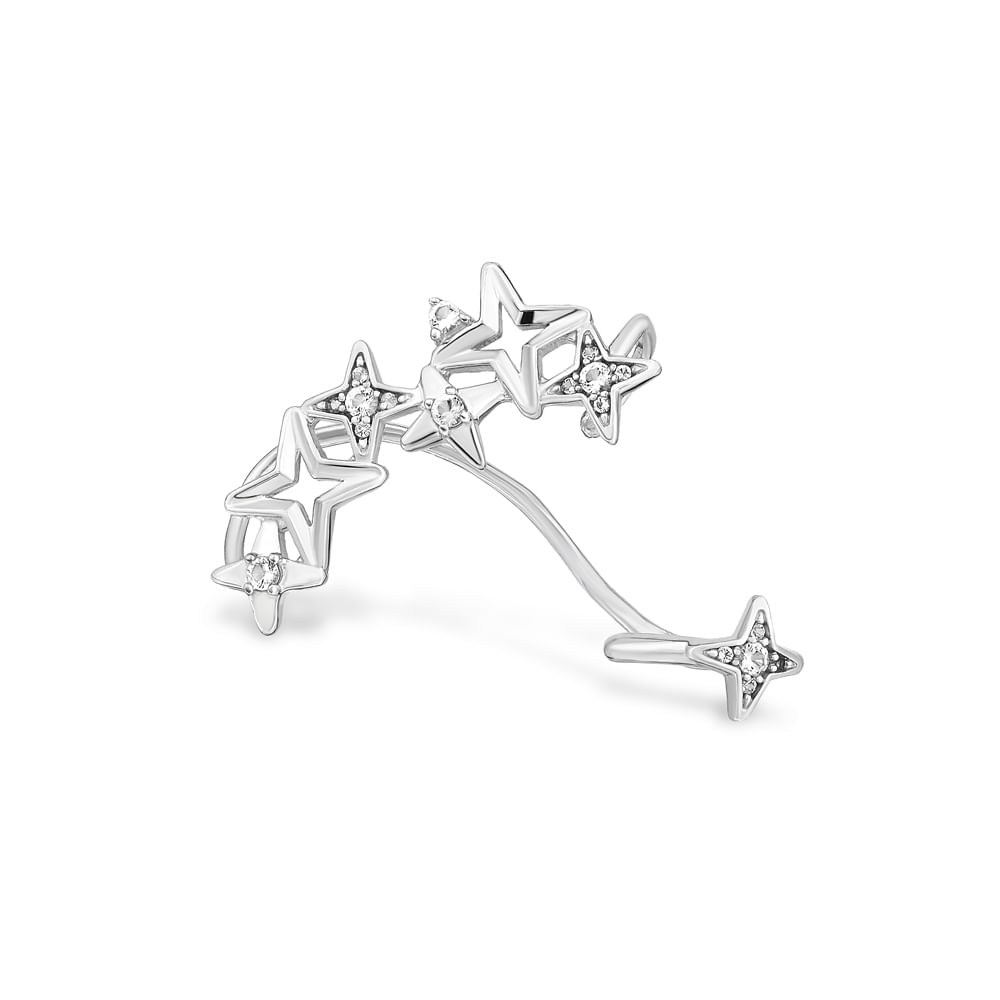 Brinco Ear Cuff Único Life Signature Estrela - Direita