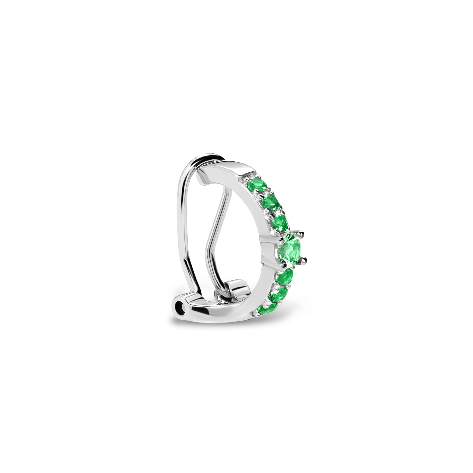 Piercing de Pressão Life Fresh Prata Verde