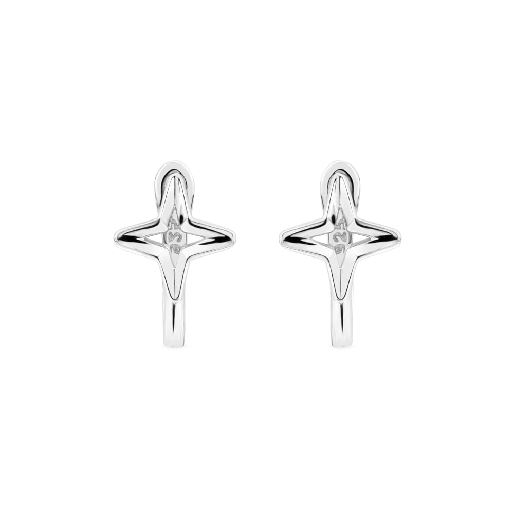 Argola Life Signature Estrela Prata, 19,5 mm