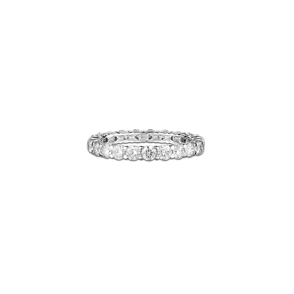 Aliança Absoluta Ouro Branco e 161 Pontos Diamantes