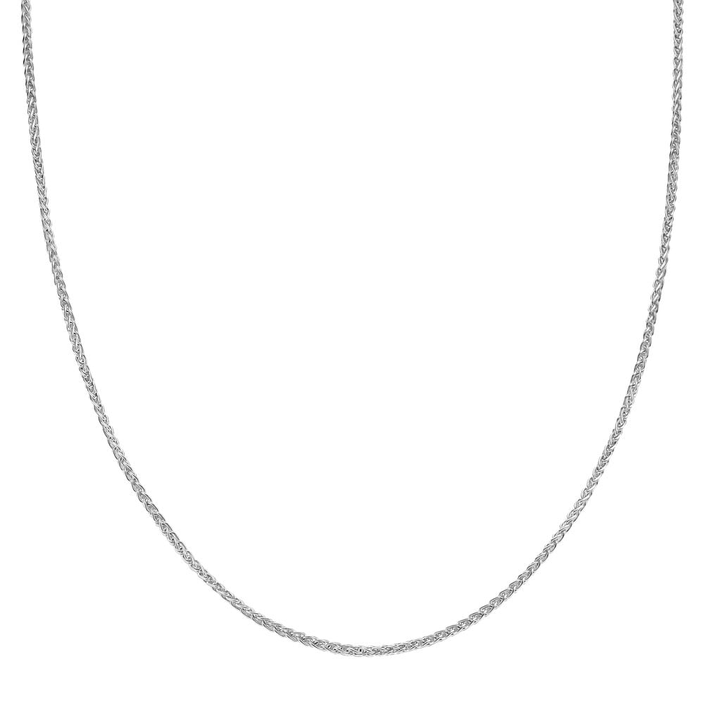 Corrente Life Espiga em Prata 925, 50cm