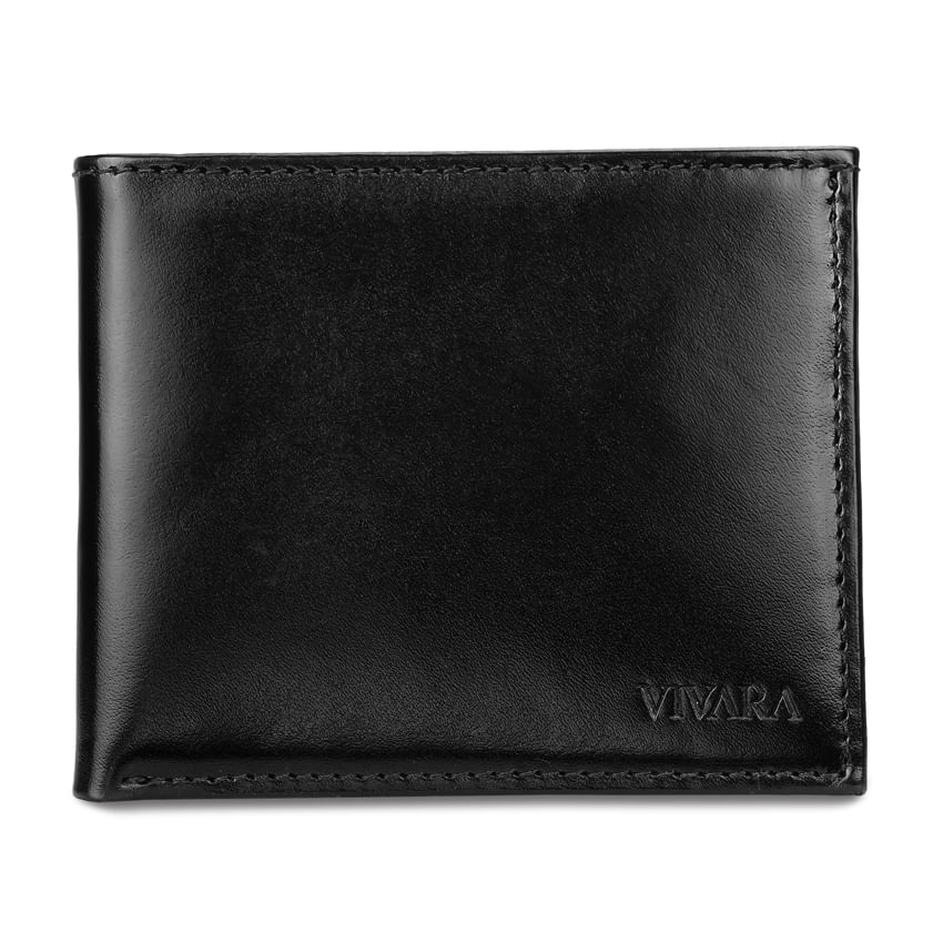 Carteira Masculina Couro Preto