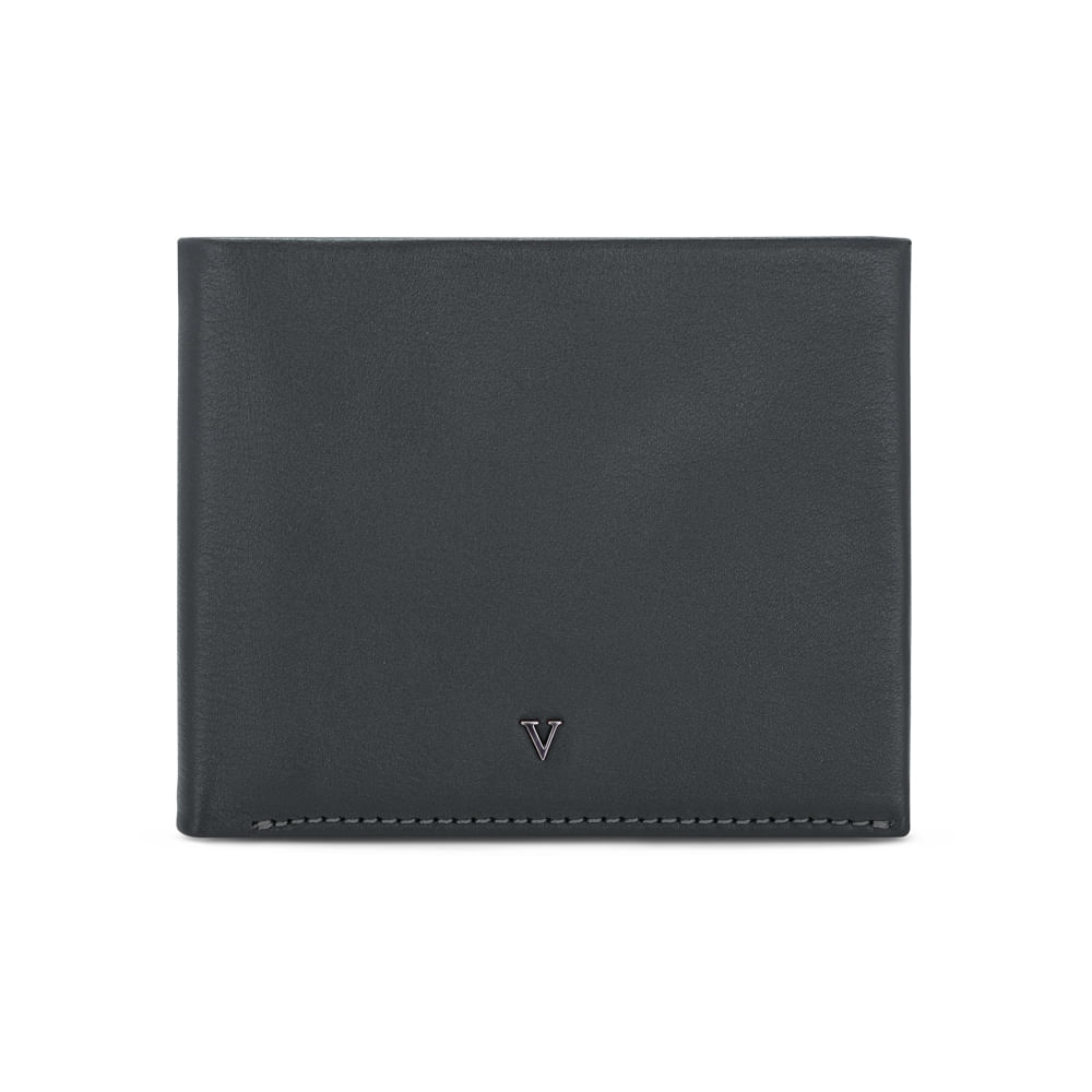 Carteira Masculina Couro Azul