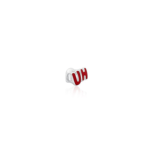 Separador Life Uh Uh em Prata 925 com Esmalte