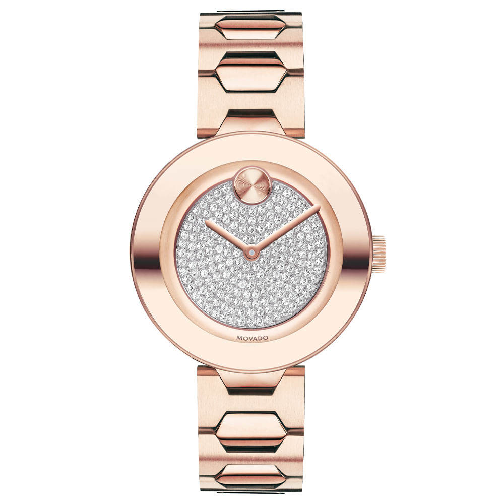 Relógio Movado Feminino Aço Rosé 3600493