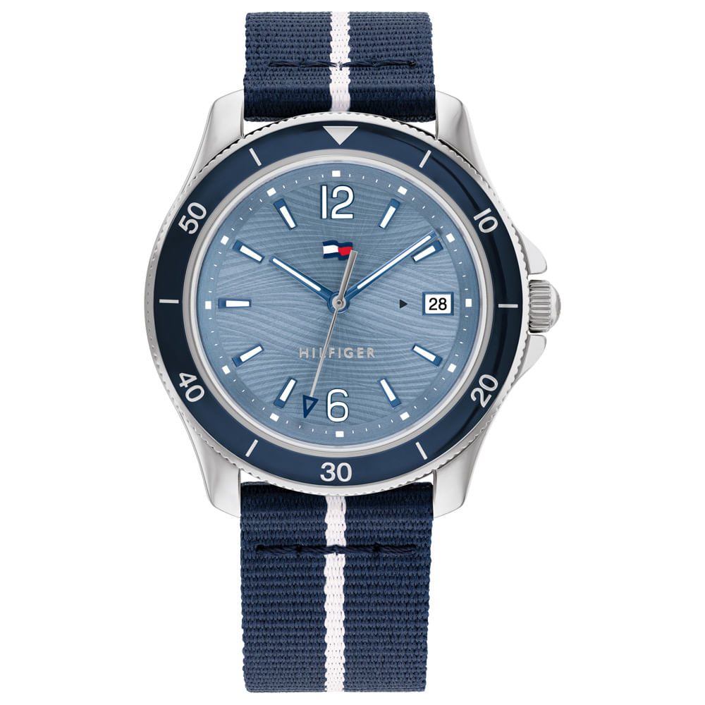 Relógio Tommy Hilfiger Feminino Borracha Azul 1782511