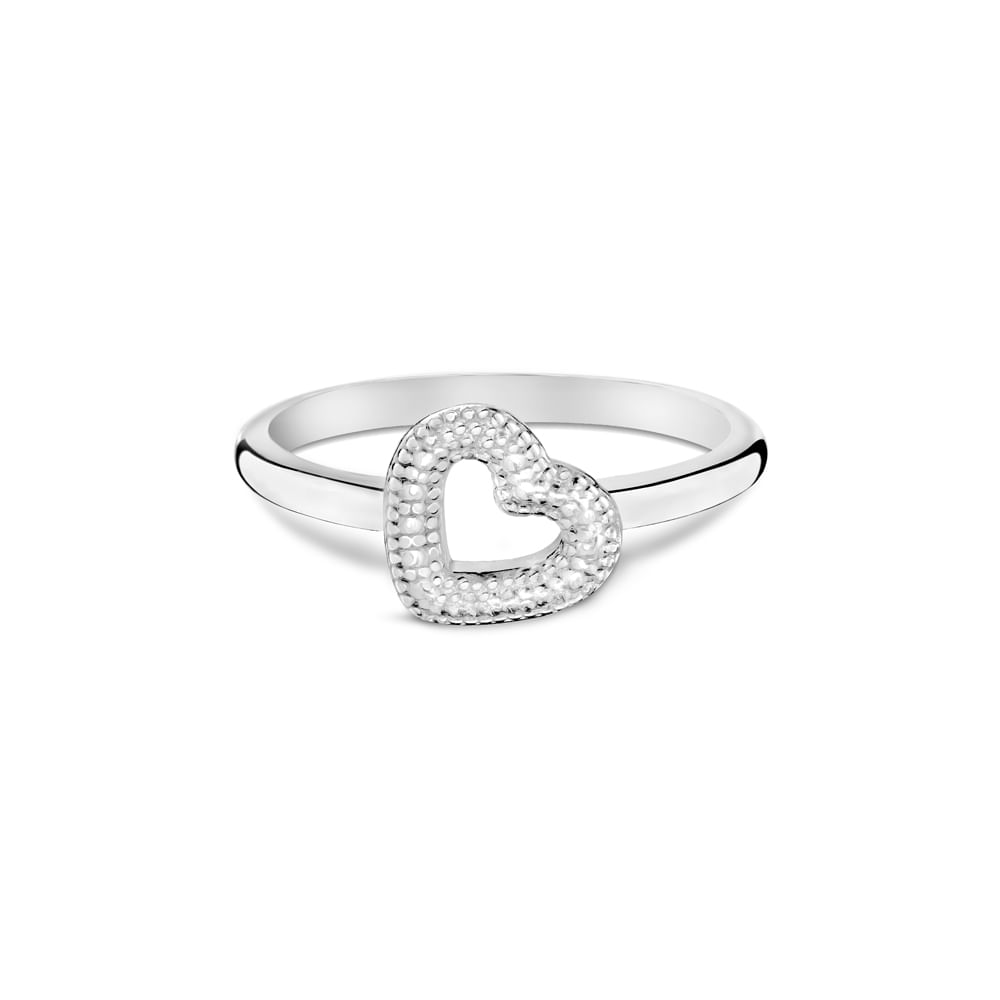 Anel Life Cupido Coração em Prata 925