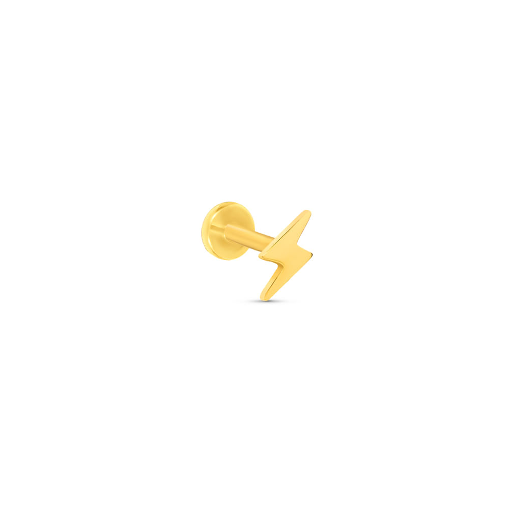 Piercing Life Raio Aço Dourado