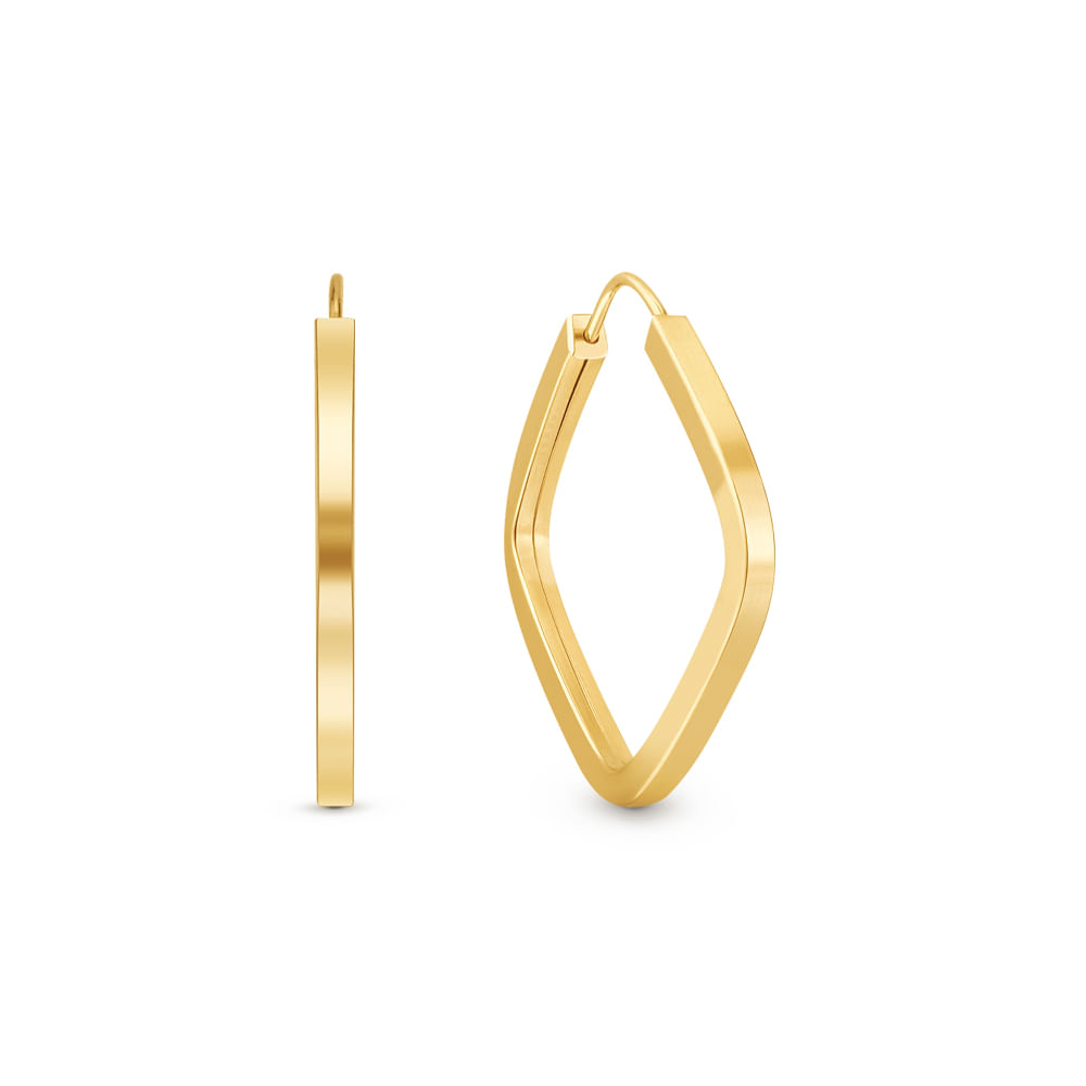 Argola Balão em Ouro Amarelo 18k, 27mm