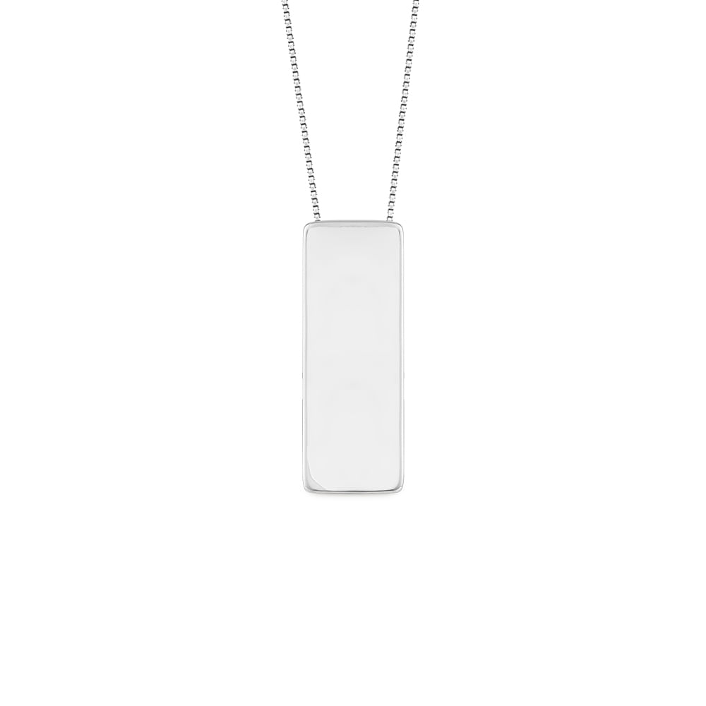 Pingente Personalizável em Prata 925, 21mm