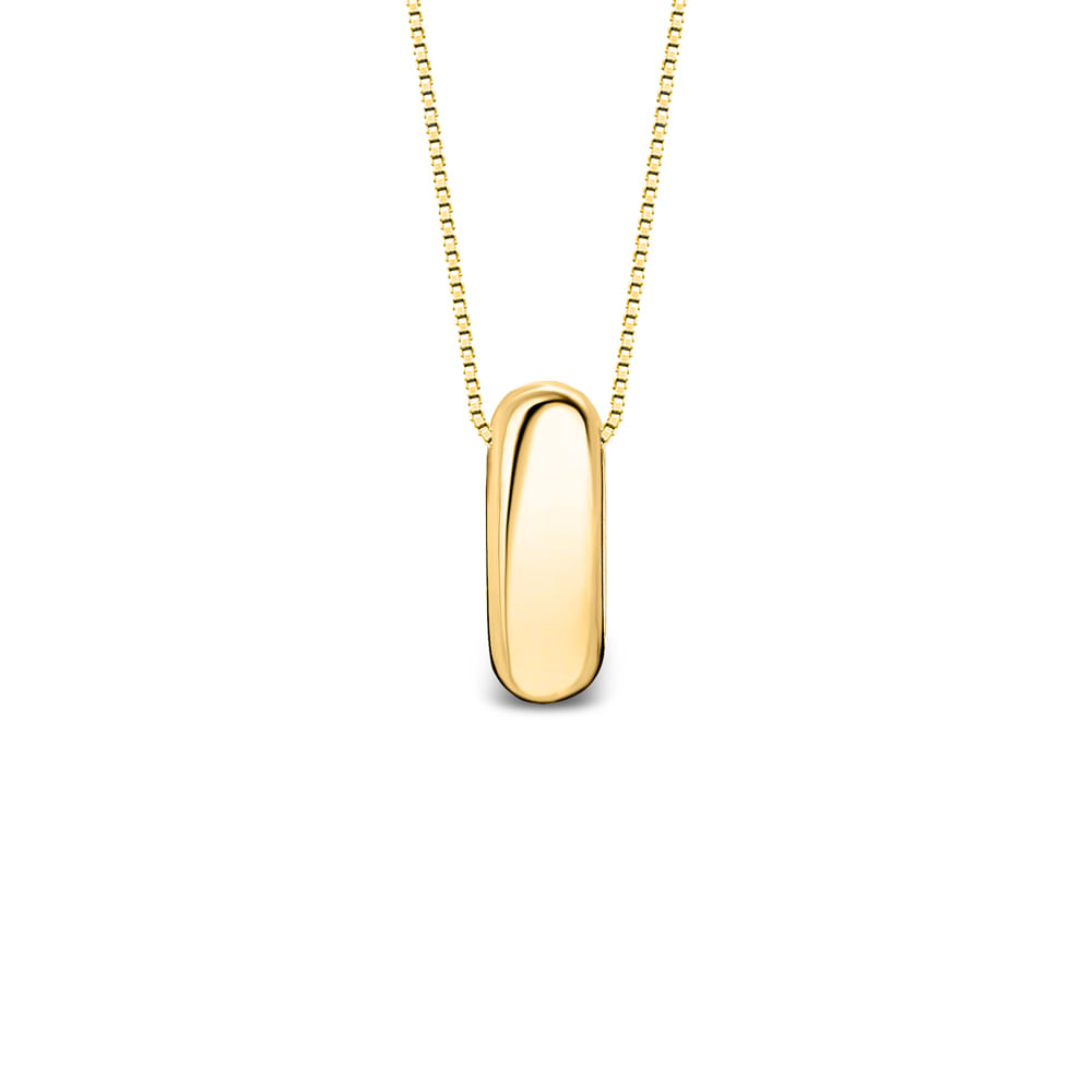 Pingente Bombe em Ouro Amarelo 18k, 12mm