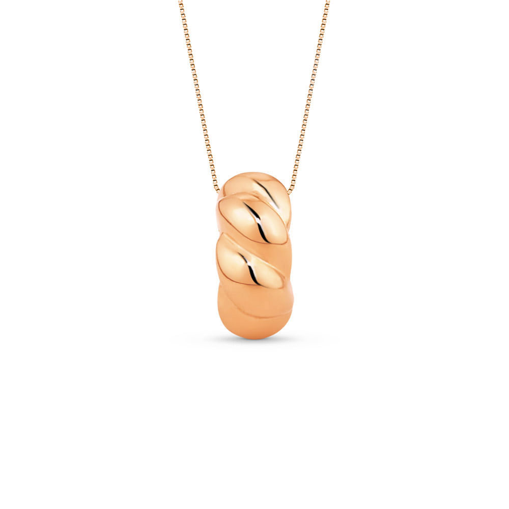 Pingente Viena em Ouro Rosé 18k, 10mm